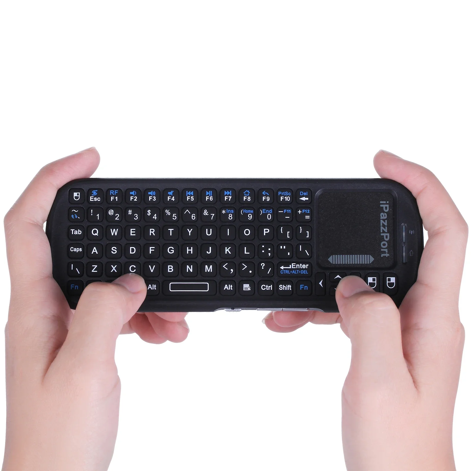 Gaming Keyboard Mouse Wireless - IPazzPort Mini Bluetooth & 2.4GHz Wireless