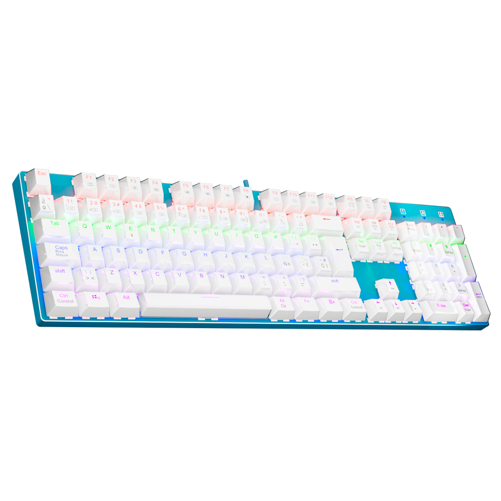 Gaming Keyboard Mini Mechanical - E-YOOSO Z88 Rainbow FALCON USB Mechanical