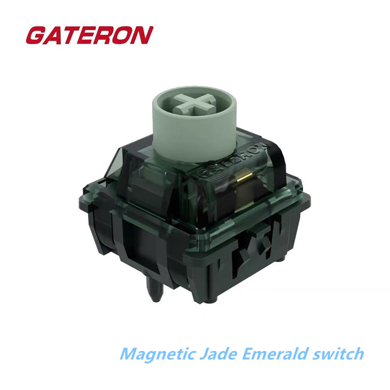 Gaming Keyboard Hall Effect - GATERON Magnetic Jade Emerald Switch, Tactile,