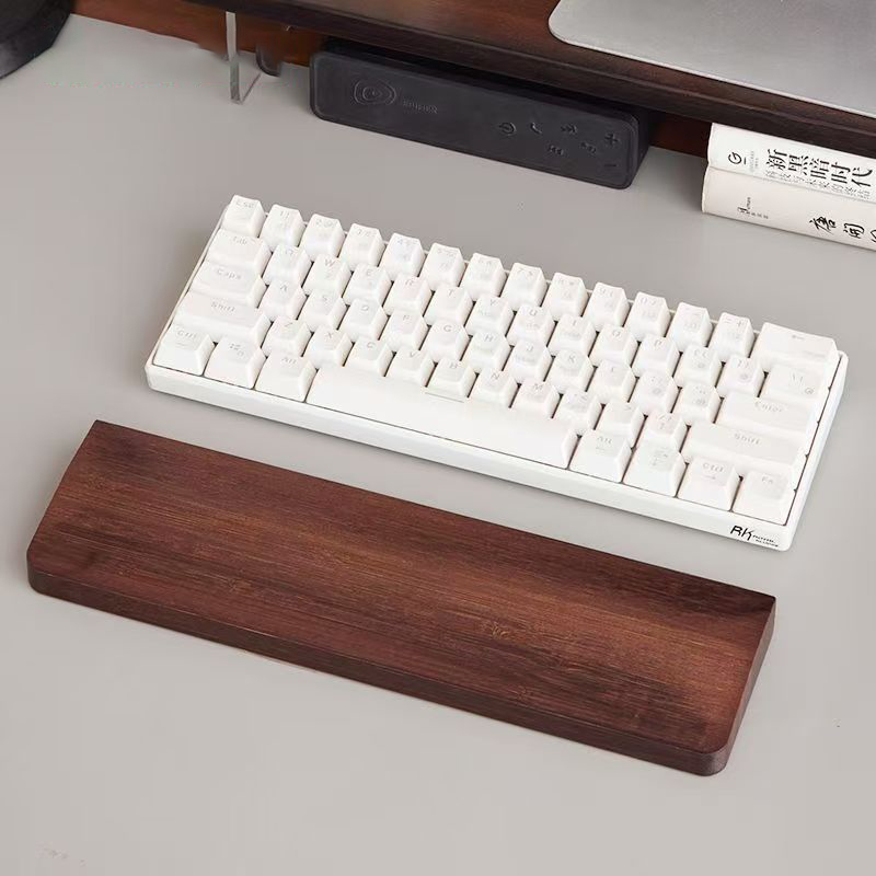 For Mechanical Keyboard Bamboo - Wrist Rest Wood ulasan dan harga