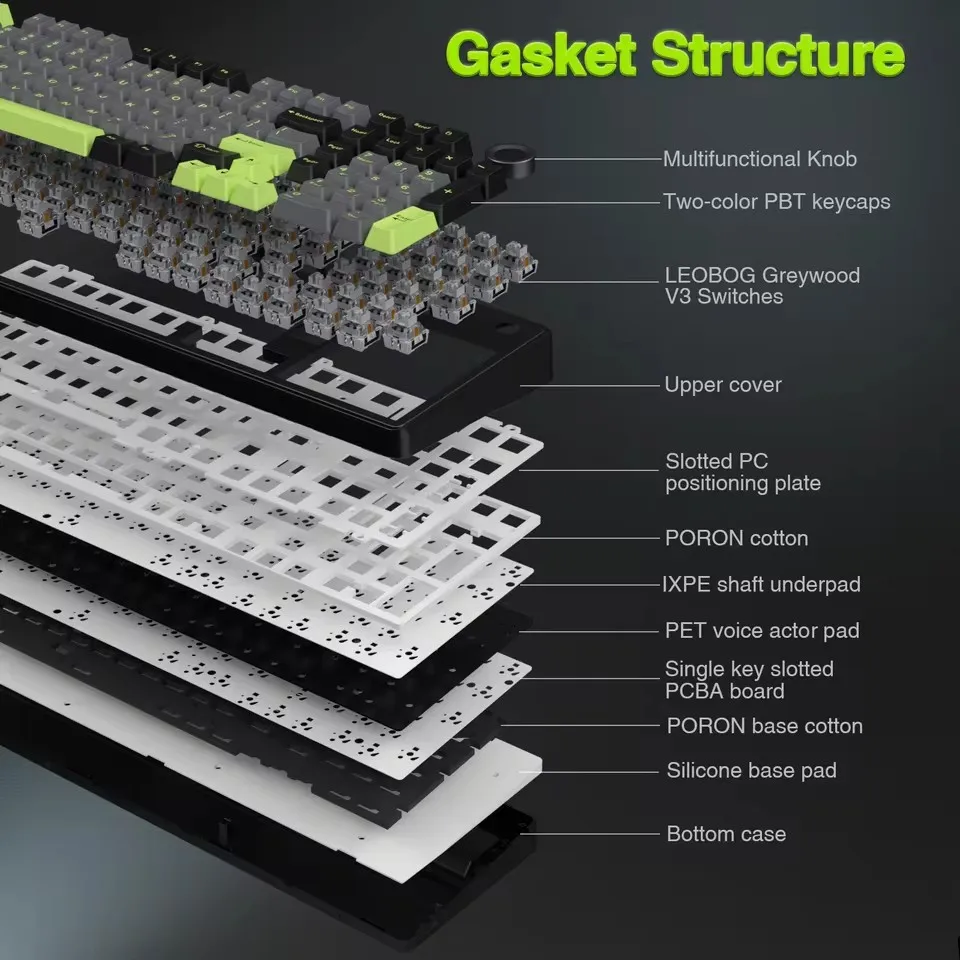 AULA F99PRO Gaming Mechanical  - Gaming Keyboard Hot Swappable ulasan dan harga