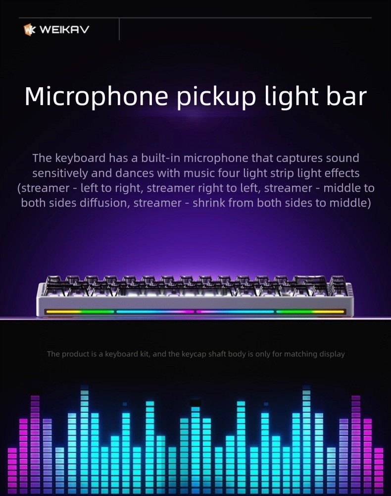 NEW WEIKAV Nut65 Aluminum Allo - Gaming Keyboard Hot Swappable ulasan dan harga