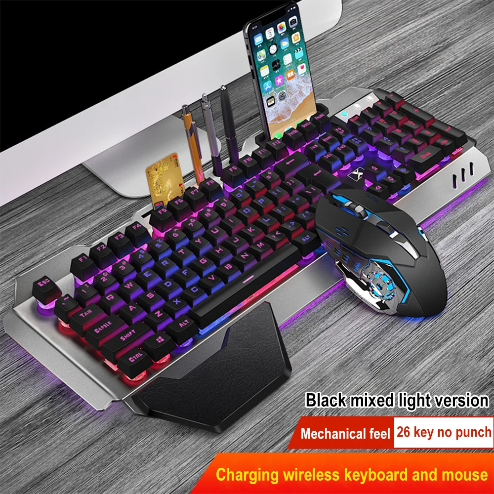 K680 Rechargeable 2.4G wireles - Gaming Keyboard Mouse Wireless ulasan dan harga