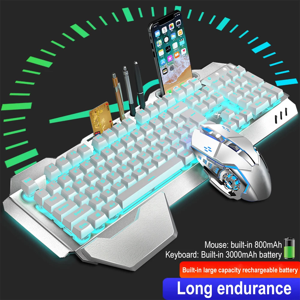 K680 Rechargeable 2.4G wireles - Gaming Keyboard Mouse Wireless ulasan dan harga