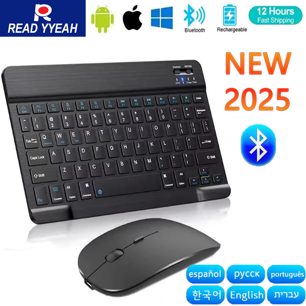 New 2025 Bluetooth Wireless Ke - Gaming Keyboard Mouse Wireless ulasan dan harga