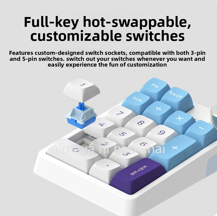 Kzzi K20 Mini Keypad Three Mod - Gaming Keyboard Esports ulasan dan harga