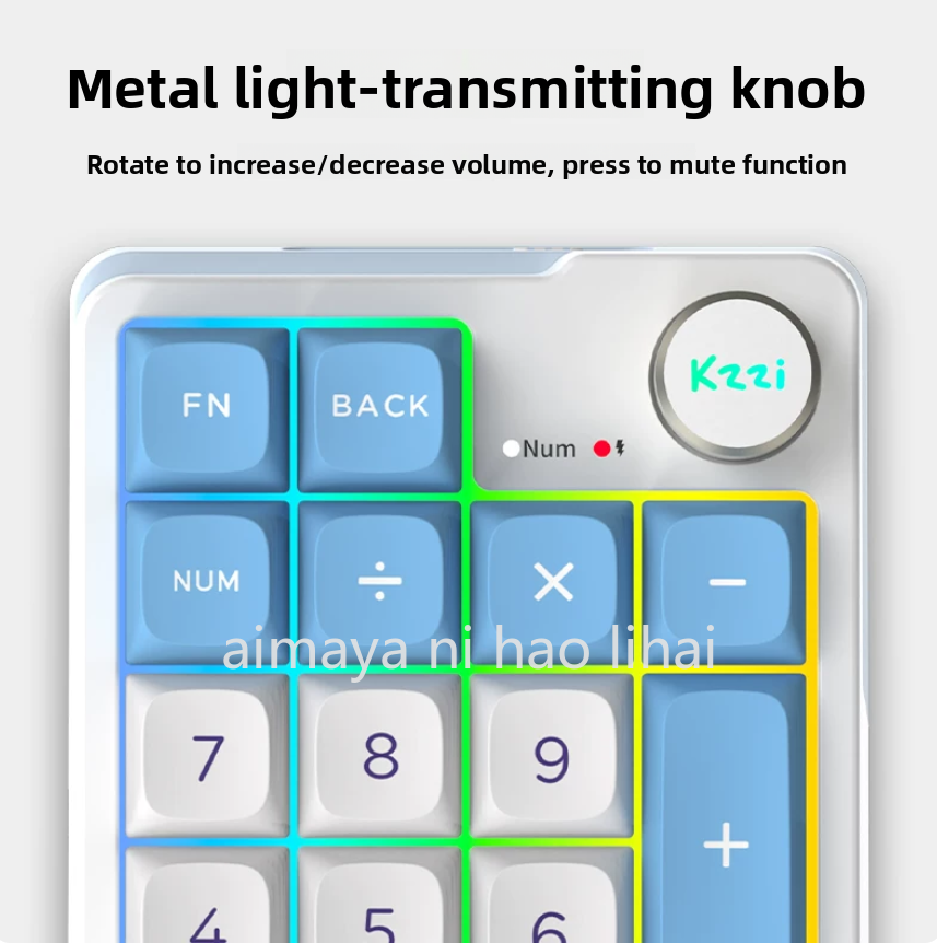Kzzi K20 Mini Keypad Three Mod - Gaming Keyboard Esports ulasan dan harga