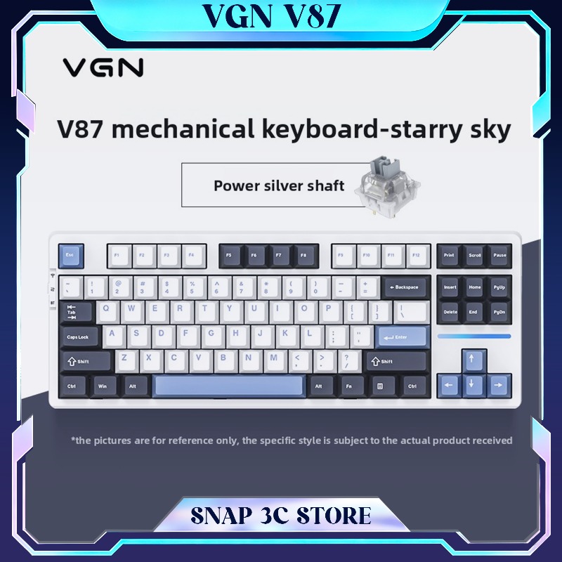 VGN V87 TKL Wireless Mechanica - Gaming Keyboard Thocky ulasan dan harga