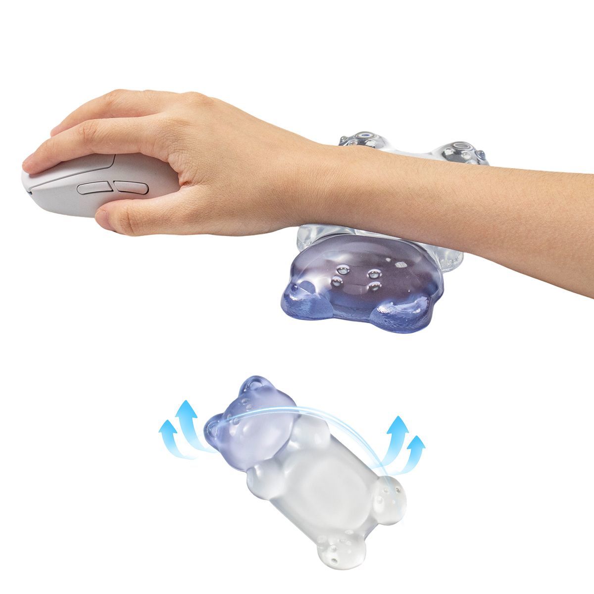 Cute Bear Shape Wrist Rest Tra - Gaming Keyboard Number Pad ulasan dan harga