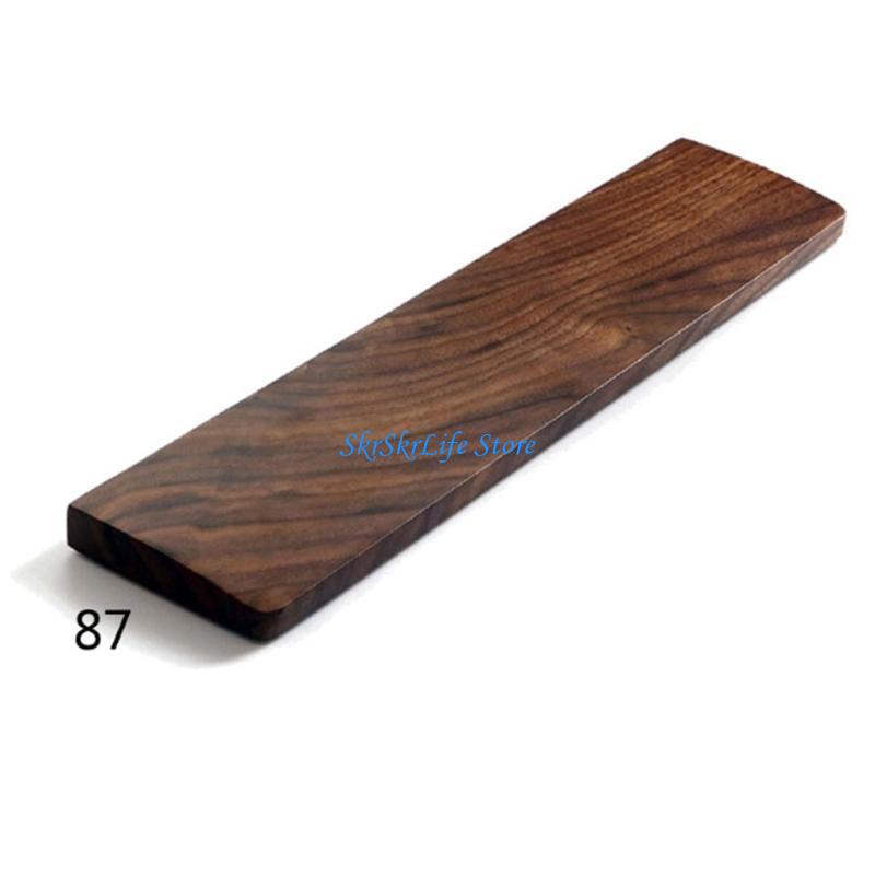 E65E Wooden Mechanical Keyboar - Wrist Rest Wood ulasan dan harga