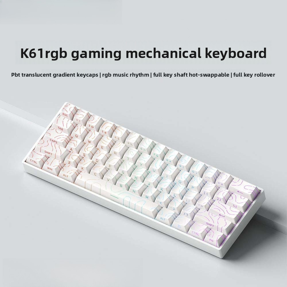 Teclado 60% Wireless Bluetooth - Gaming Keyboard Mobile ulasan dan harga