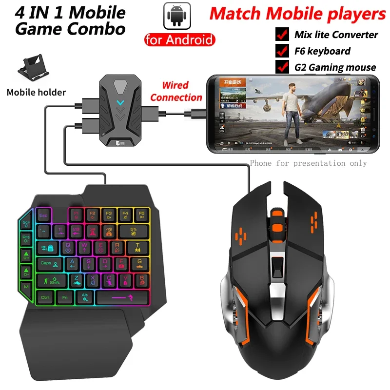 In stock Mixlite Gamepad for M - Gaming Keyboard Mobile ulasan dan harga