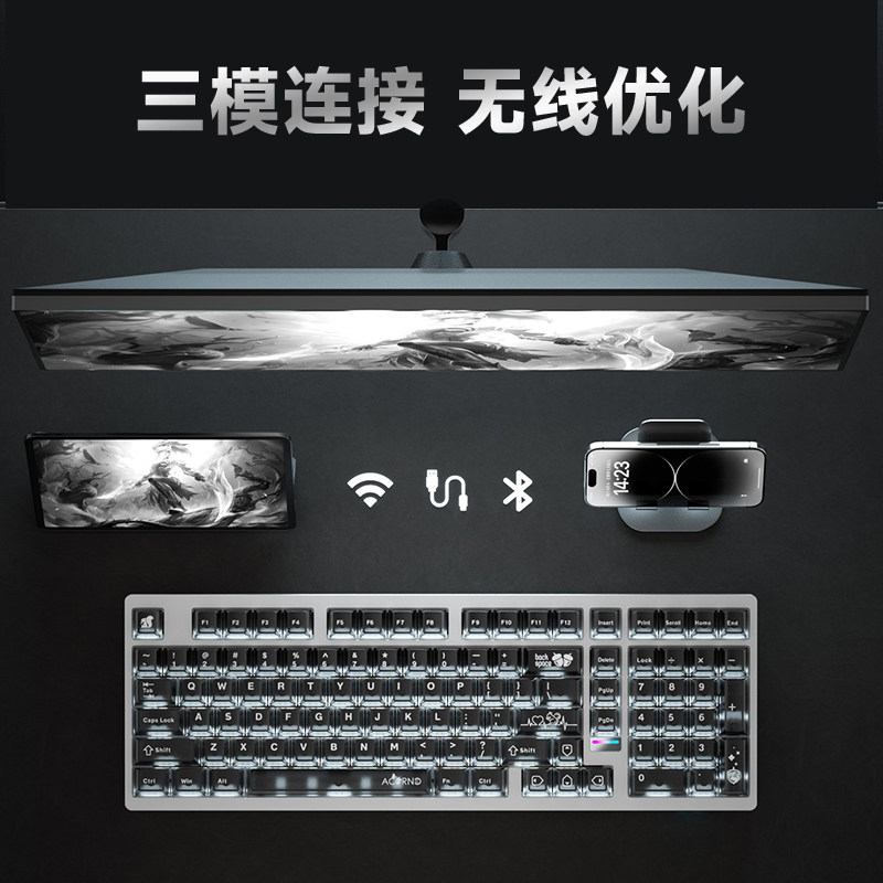 Weika Max102 Aluminum Case Wir - Gaming Keyboard He ulasan dan harga