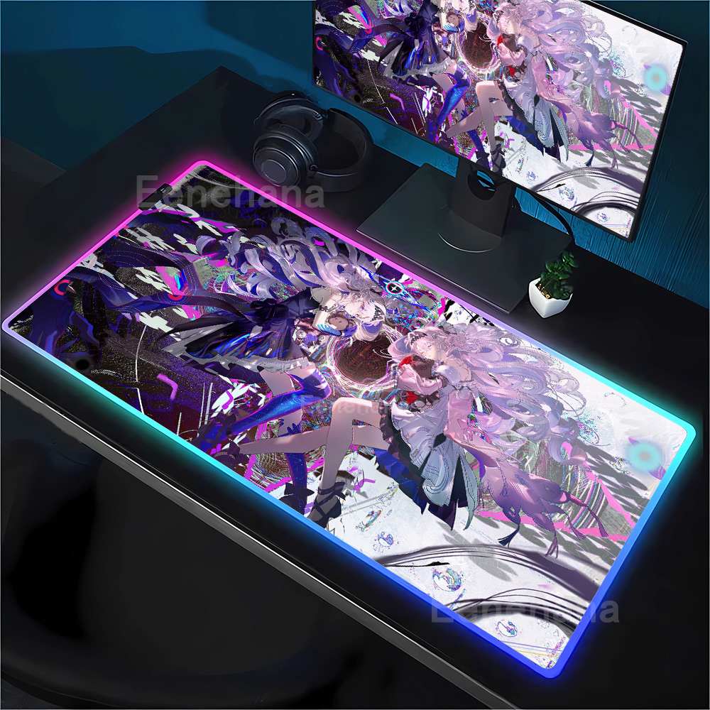 108 Keys/set Blue Archive Mika - Gaming Keyboard Blue ulasan dan harga