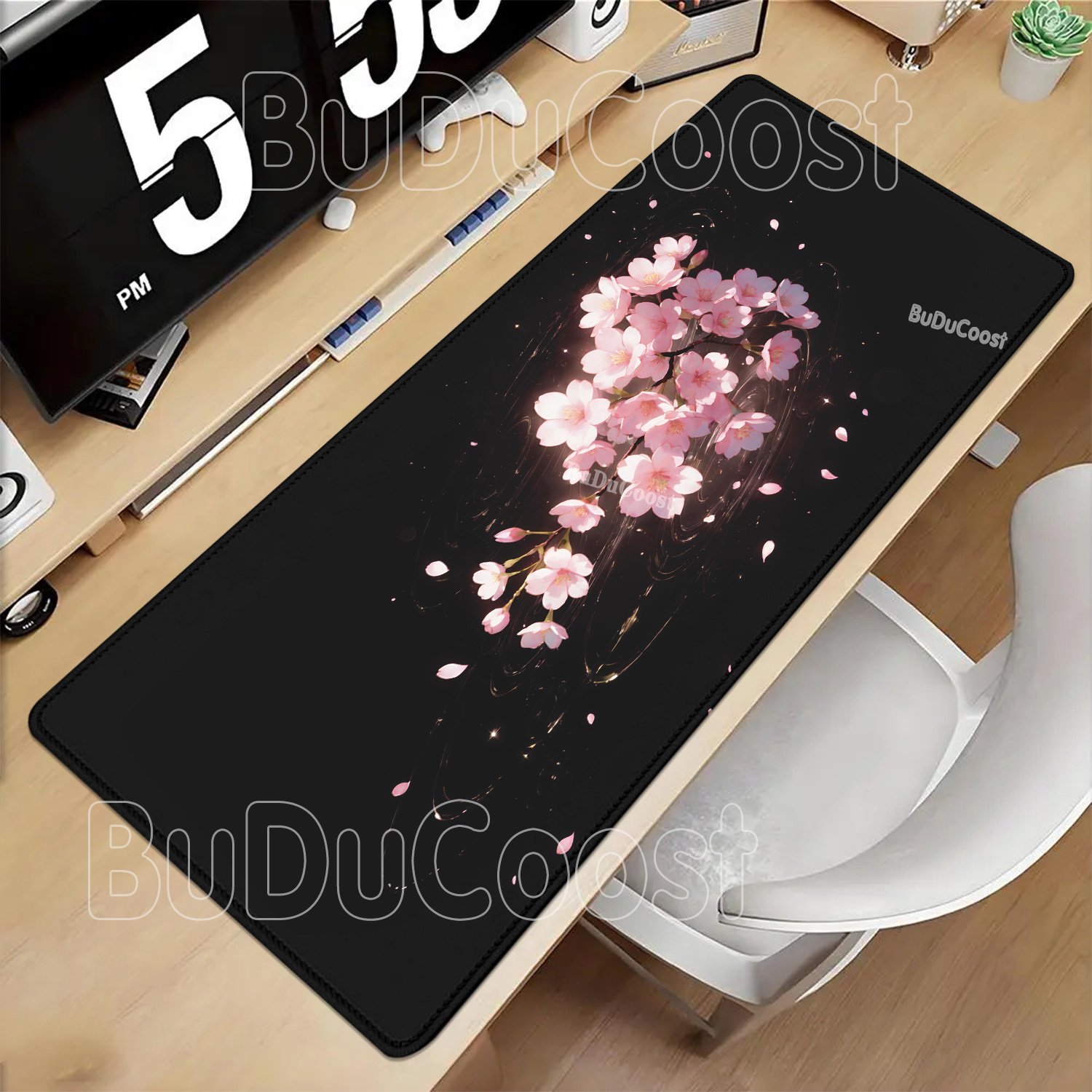 Japanese Cherry Blossom Sakura - Gaming Keyboard Typewriter ulasan dan harga