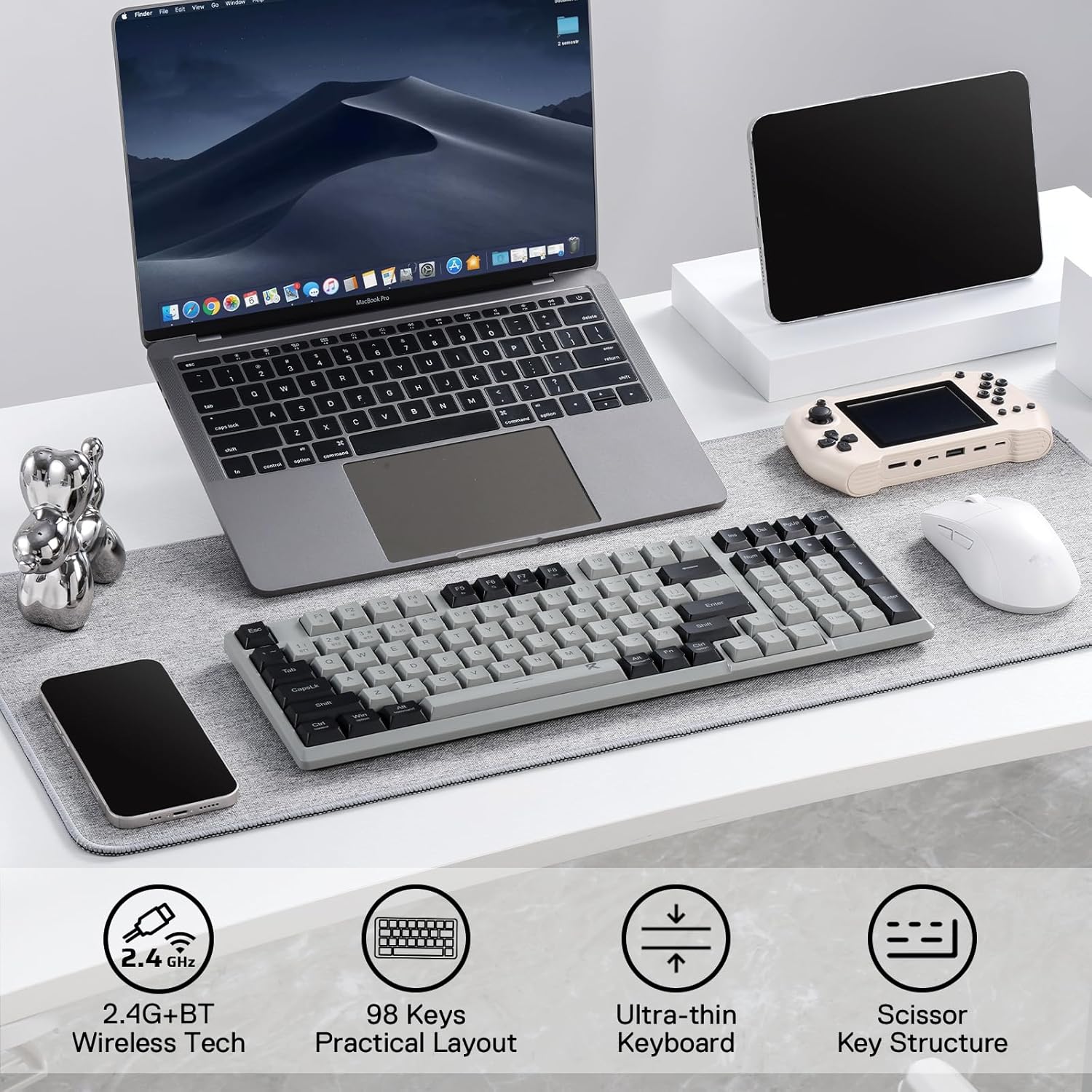 Redragon BK7114 Low-Profile 2. - Gaming Keyboard Mobile ulasan dan harga
