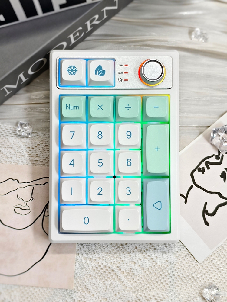 Tri Modes Bluetooth KEYCOOL Pr - Gaming Keyboard Mini Mechanical ulasan dan harga