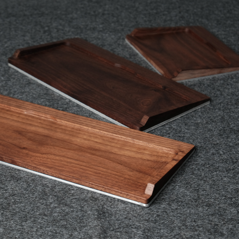 Kashcy Walnut Solid Wooden Tra - Wrist Rest Wood ulasan dan harga