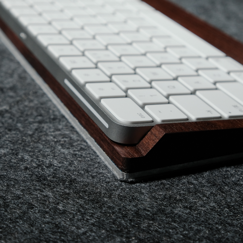 Kashcy Walnut Solid Wooden Tra - Wrist Rest Wood ulasan dan harga
