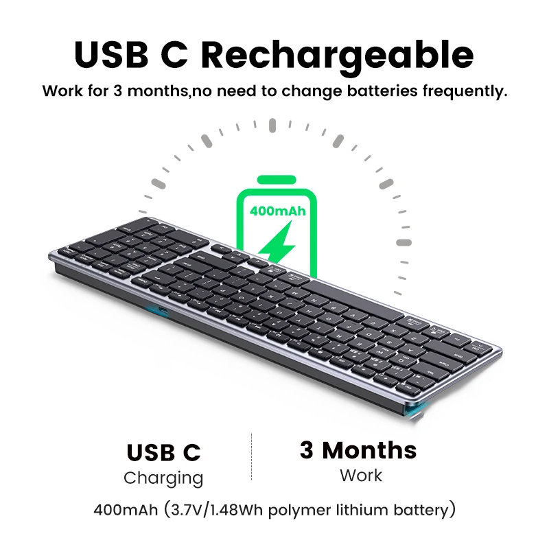New Bluetooth 5.0 Wireless Key - Gaming Keyboard Mouse Wireless ulasan dan harga