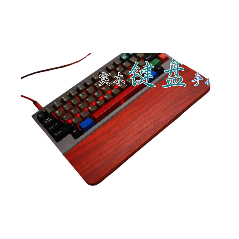 African Padauk Mechanical Keyb - Wrist Rest Wood ulasan dan harga