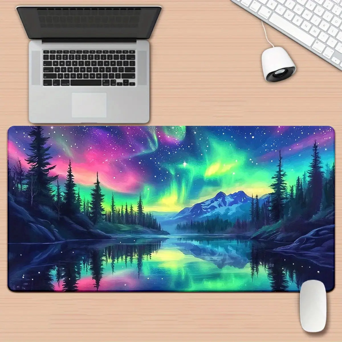 Brand Colorful Wave Print Mous - Gaming Keyboard Brand ulasan dan harga