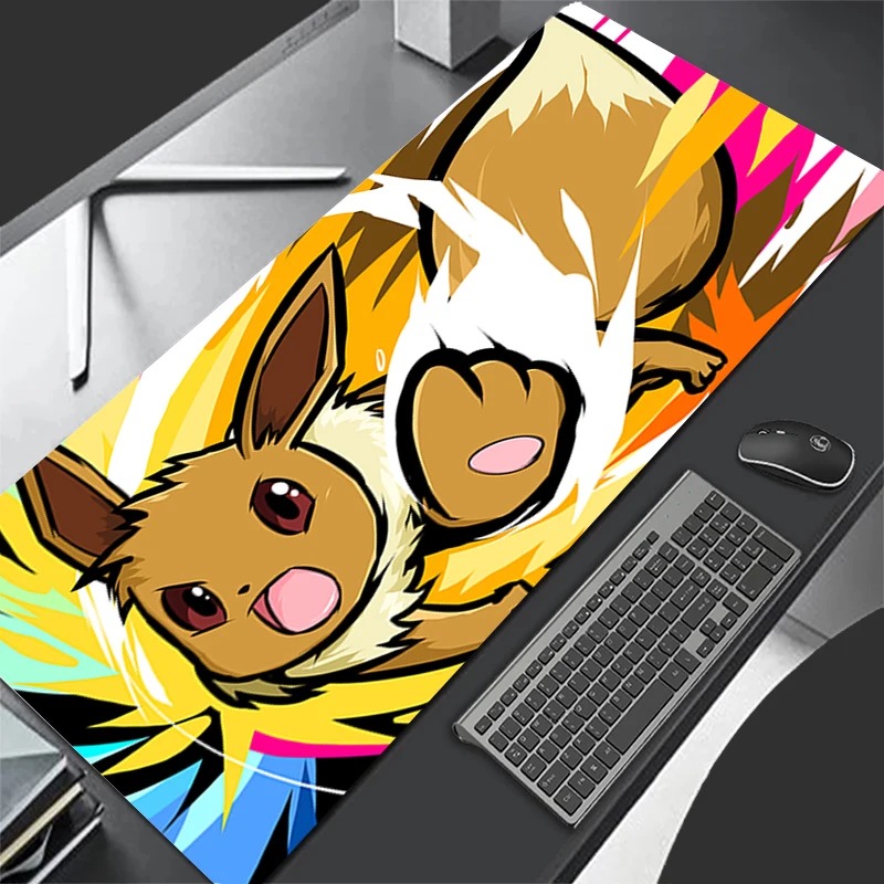 P-Pokemon Eevee Anime Gaming M - Gaming Keyboard Esports ulasan dan harga