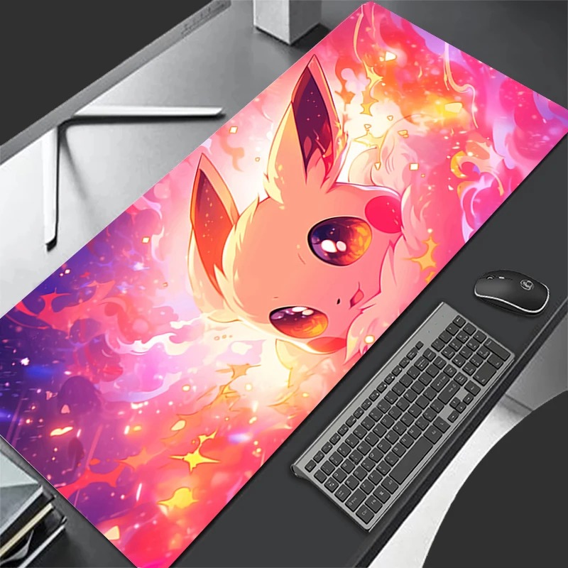 P-Pokemon Eevee Anime Gaming M - Gaming Keyboard Esports ulasan dan harga