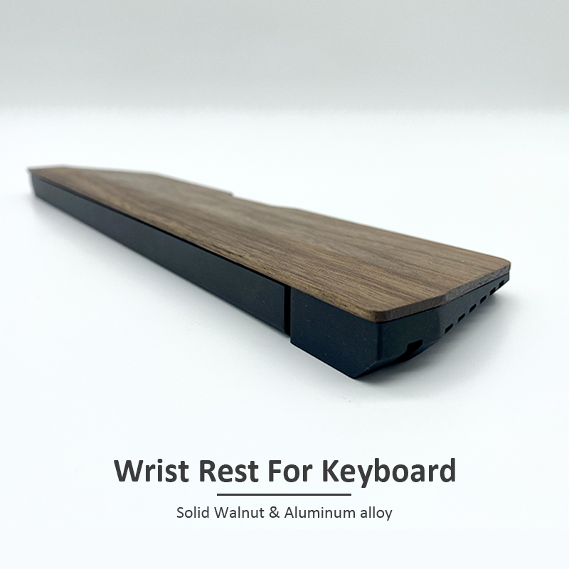 Kashcy Solid Walnut Wood & Alu - Wrist Rest Wood ulasan dan harga