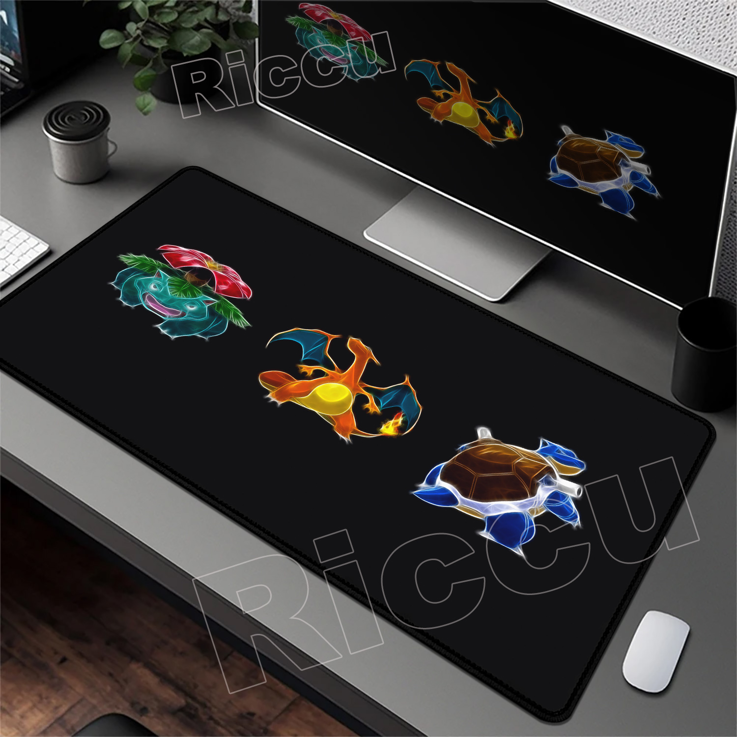 HD Print P-pokemon-C-Charizard - Gaming Keyboard Typewriter ulasan dan harga