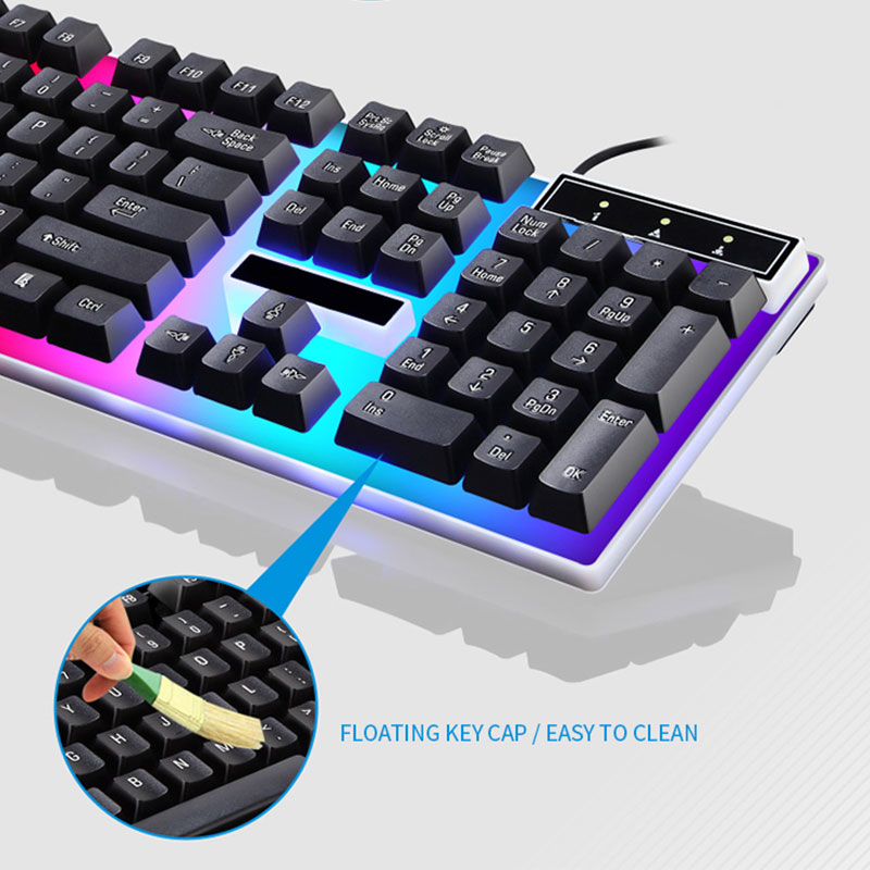 RGB Gaming Keyboard Gamer Keyb - Gaming Keyboard Mobile ulasan dan harga