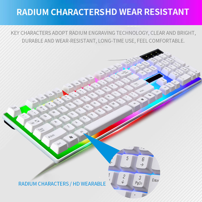 RGB Gaming Keyboard Gamer Keyb - Gaming Keyboard Mobile ulasan dan harga