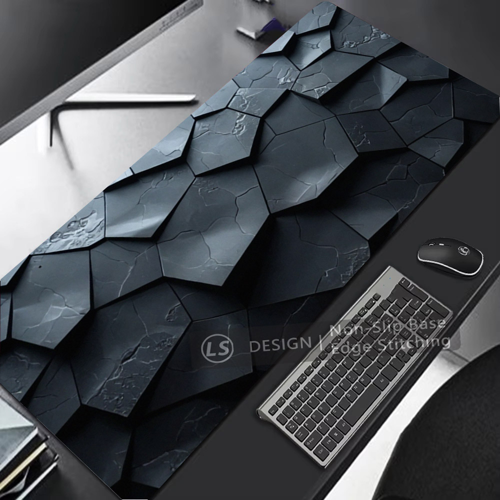 Large gaming Mouse Pads 90x40  - Gaming Keyboard Blue ulasan dan harga