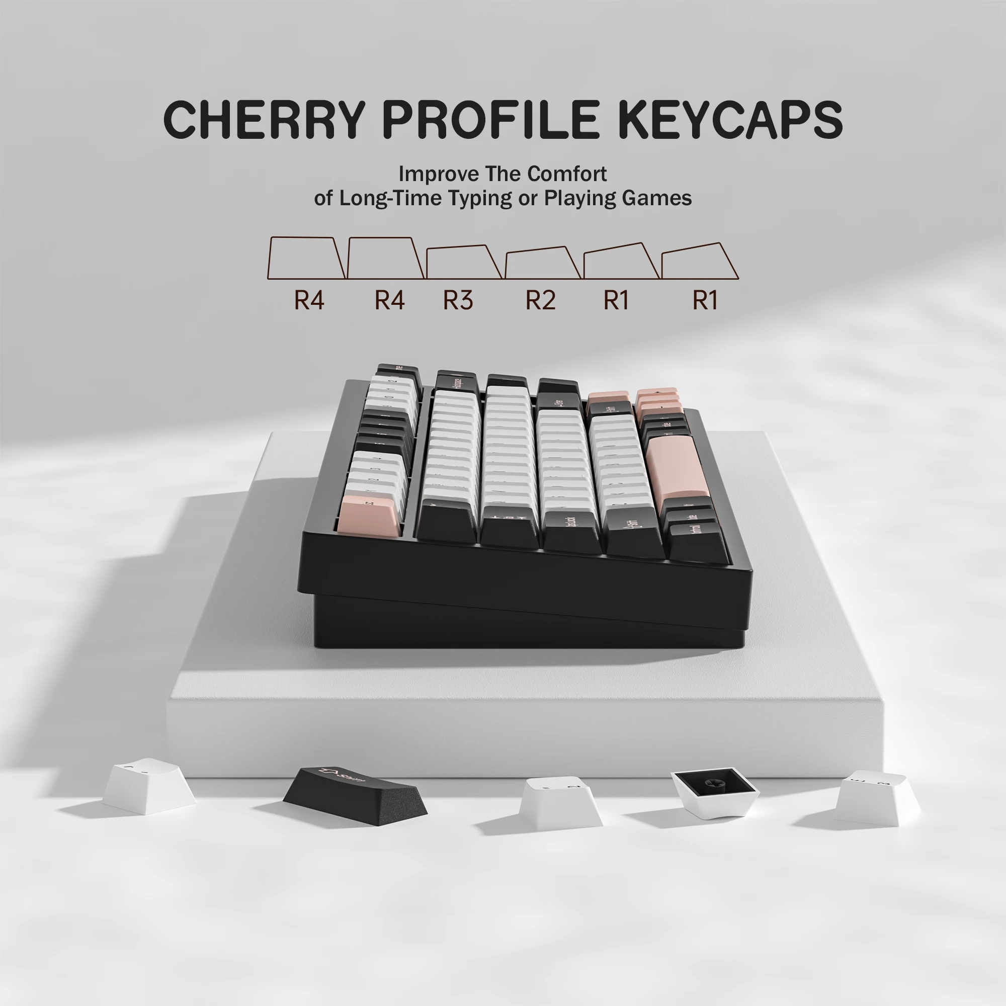 KBDiy GMK Olivia Keycaps for M - Gaming Keyboard Number Pad ulasan dan harga