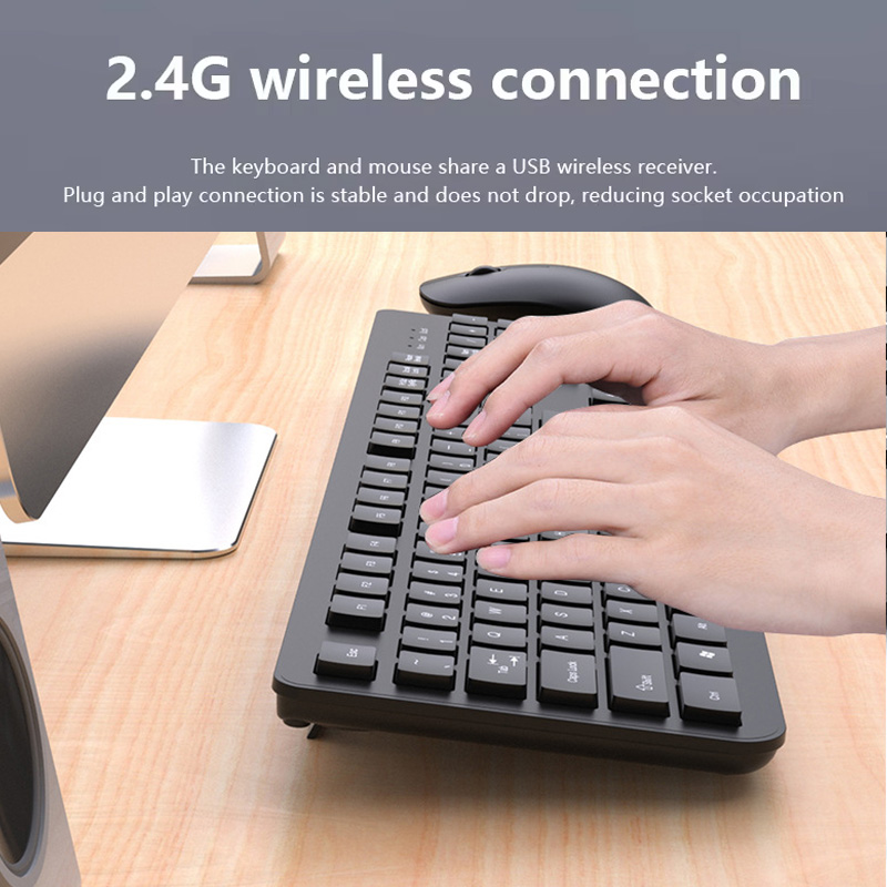 2.4G Wireless Keyboard Mouse S - Gaming Keyboard Mouse Wireless ulasan dan harga