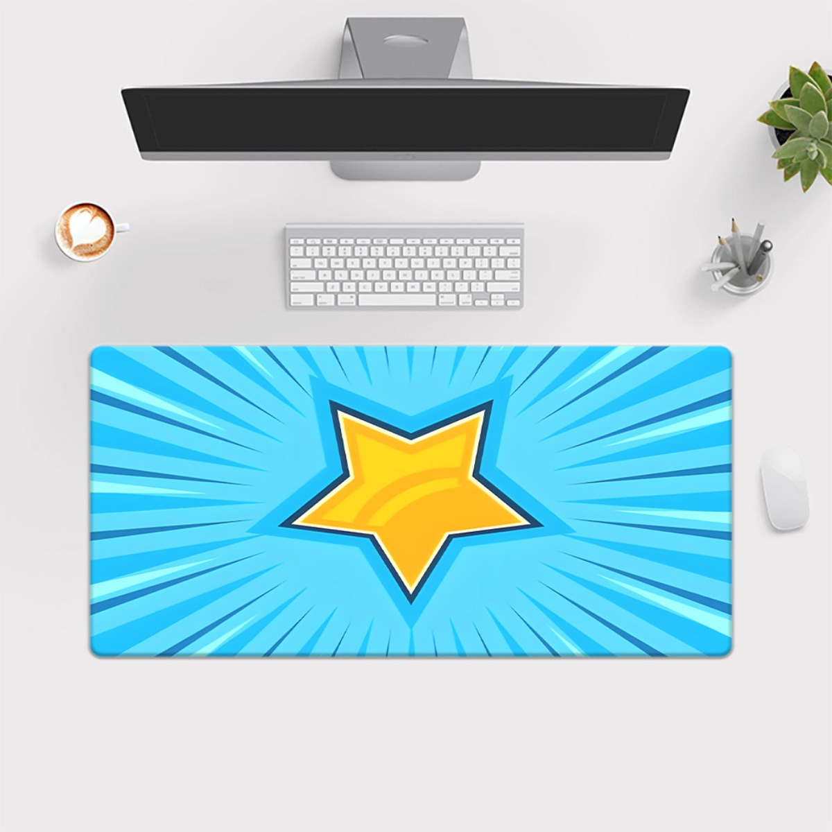 Brand Star Burst Iron Art XXL  - Gaming Keyboard Brand ulasan dan harga