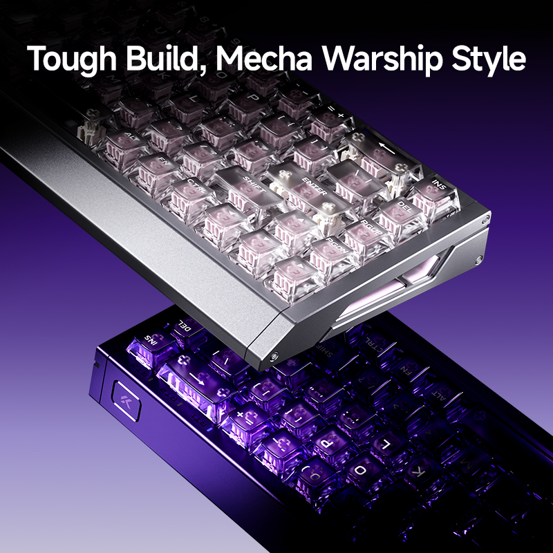 MCHOSE Ace 68 GT  Aluminum All - Gaming Keyboard Hot Swappable ulasan dan harga