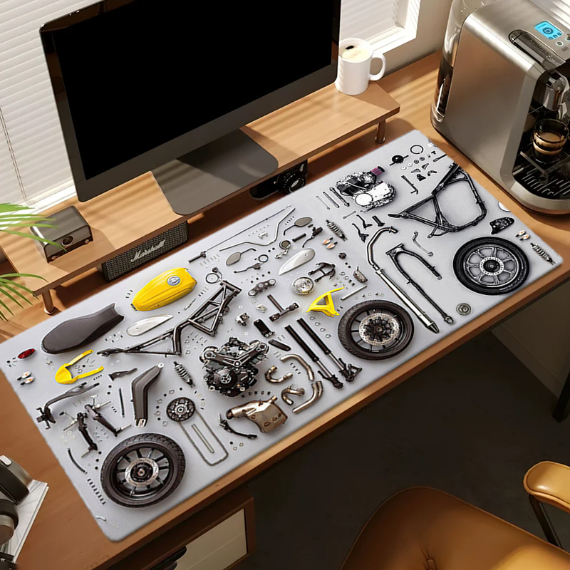 Disassembly Diagram Rubber Mou - Gaming Keyboard And Mouse ulasan dan harga