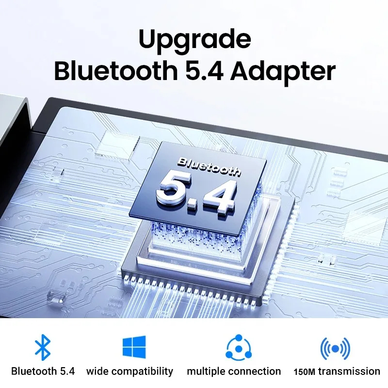 150m USB Bluetooth 5.4 Adapter - Gaming Keyboard Wireless ulasan dan harga