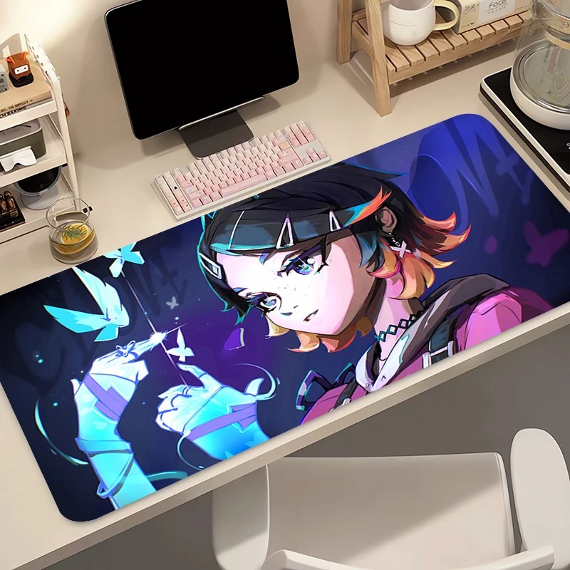 Mouse Pad Gamer Computer Anime - Gaming Keyboard He ulasan dan harga