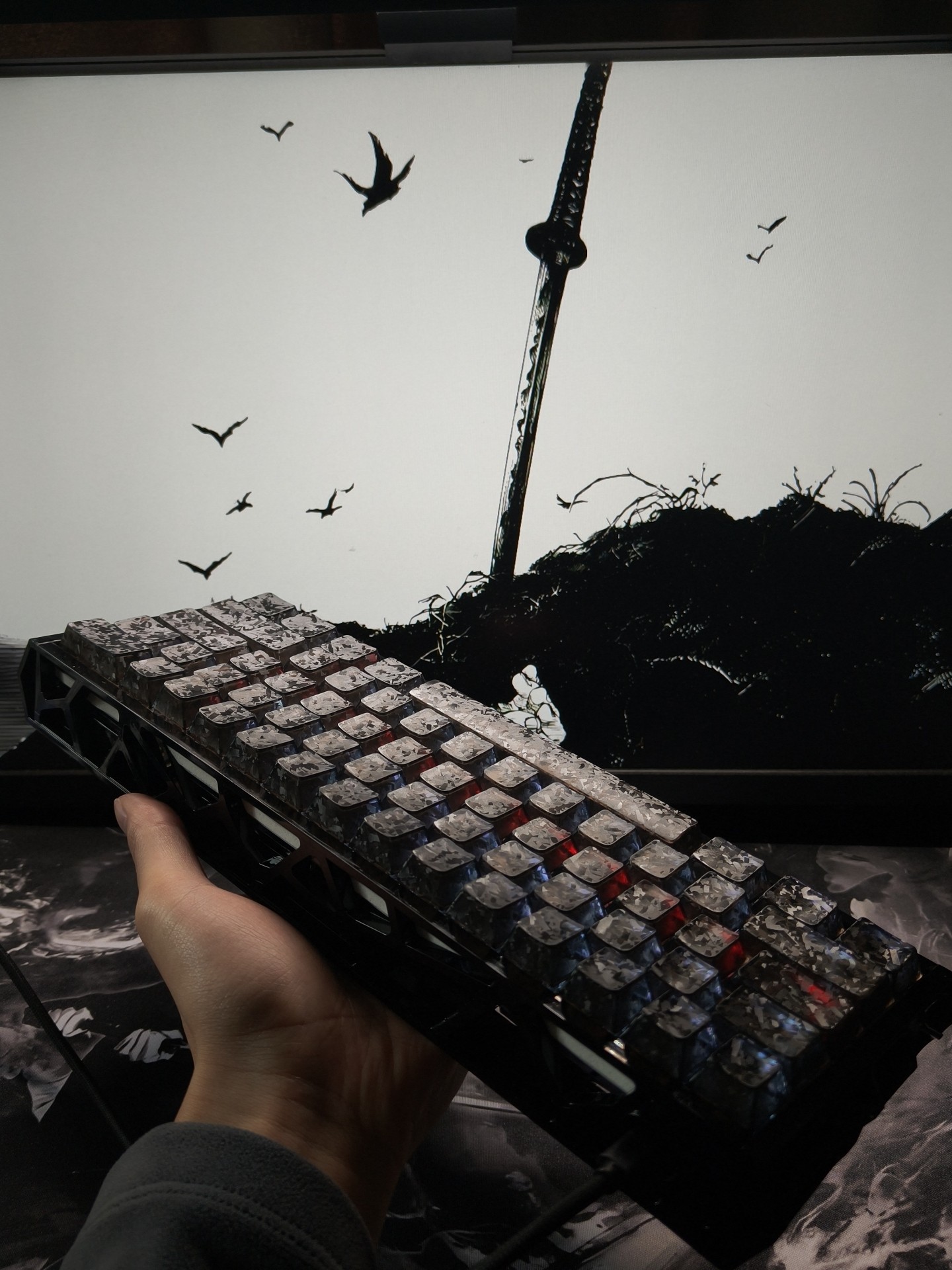 Custom 60% Layout Compact Gami - Gaming Keyboard Number Pad ulasan dan harga