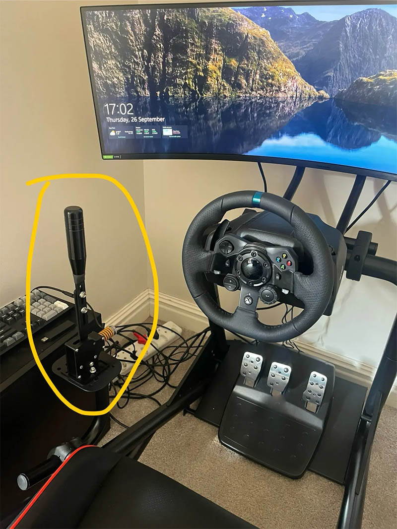 Handbrake For Logitech g29/g27 - Gaming Keyboard Hall Effect ulasan dan harga