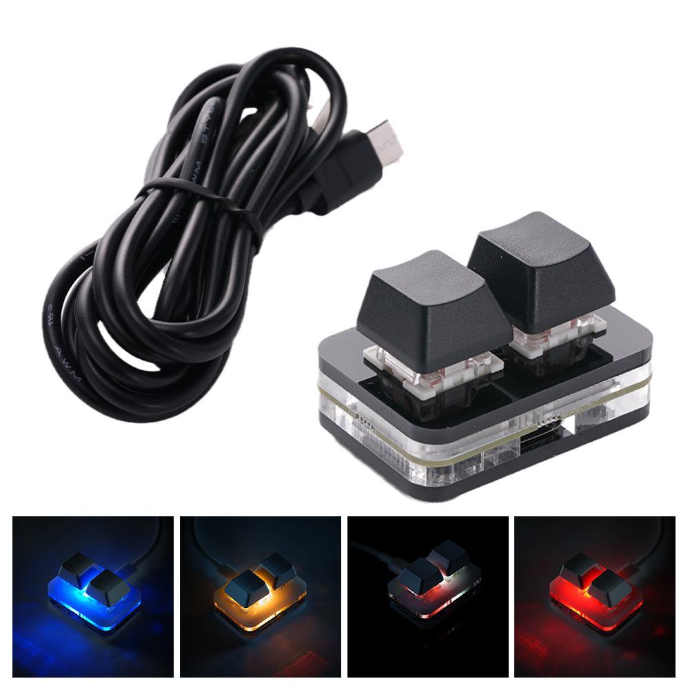 MacroUSB Custom Mechanical Key - Gaming Keyboard Mini Mechanical ulasan dan harga