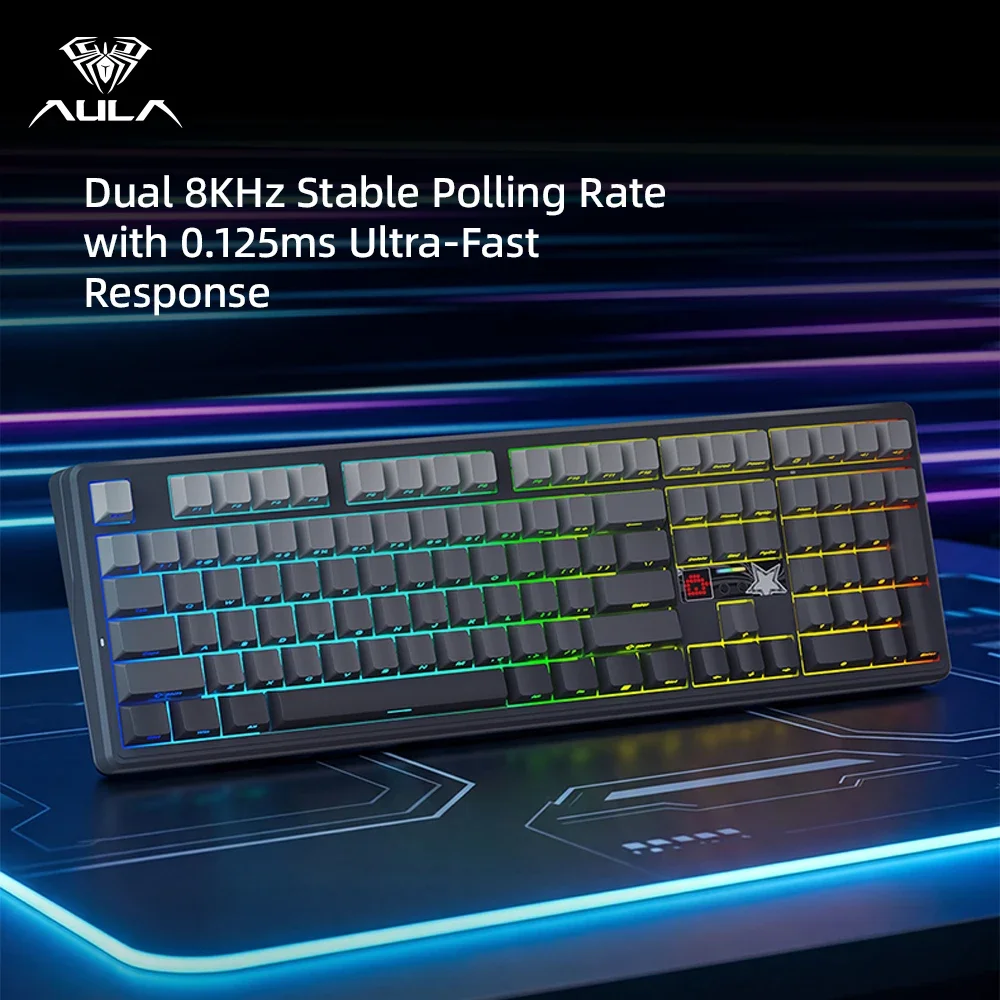 AULA F108 Pro V2 Mechanical Ke - Gaming Keyboard Hot Swappable ulasan dan harga