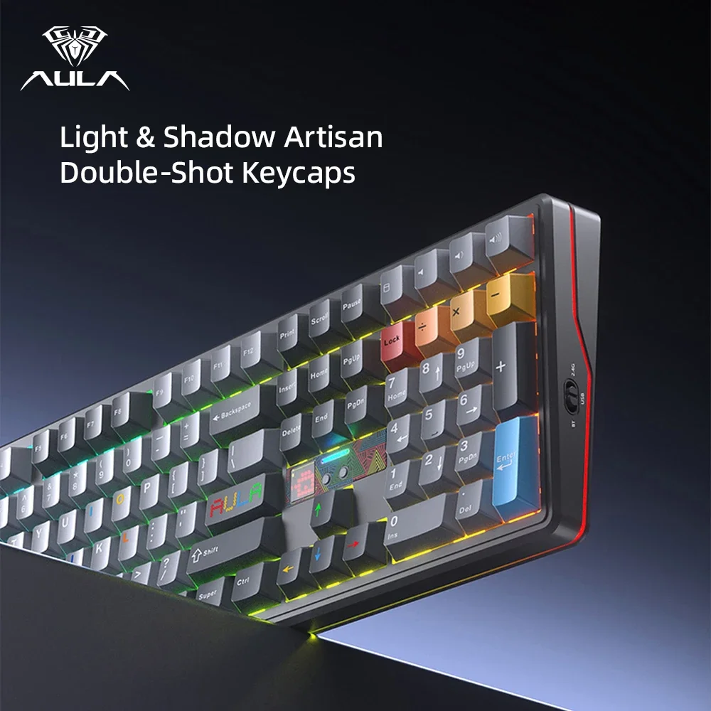 AULA F108 Pro V2 Mechanical Ke - Gaming Keyboard Hot Swappable ulasan dan harga