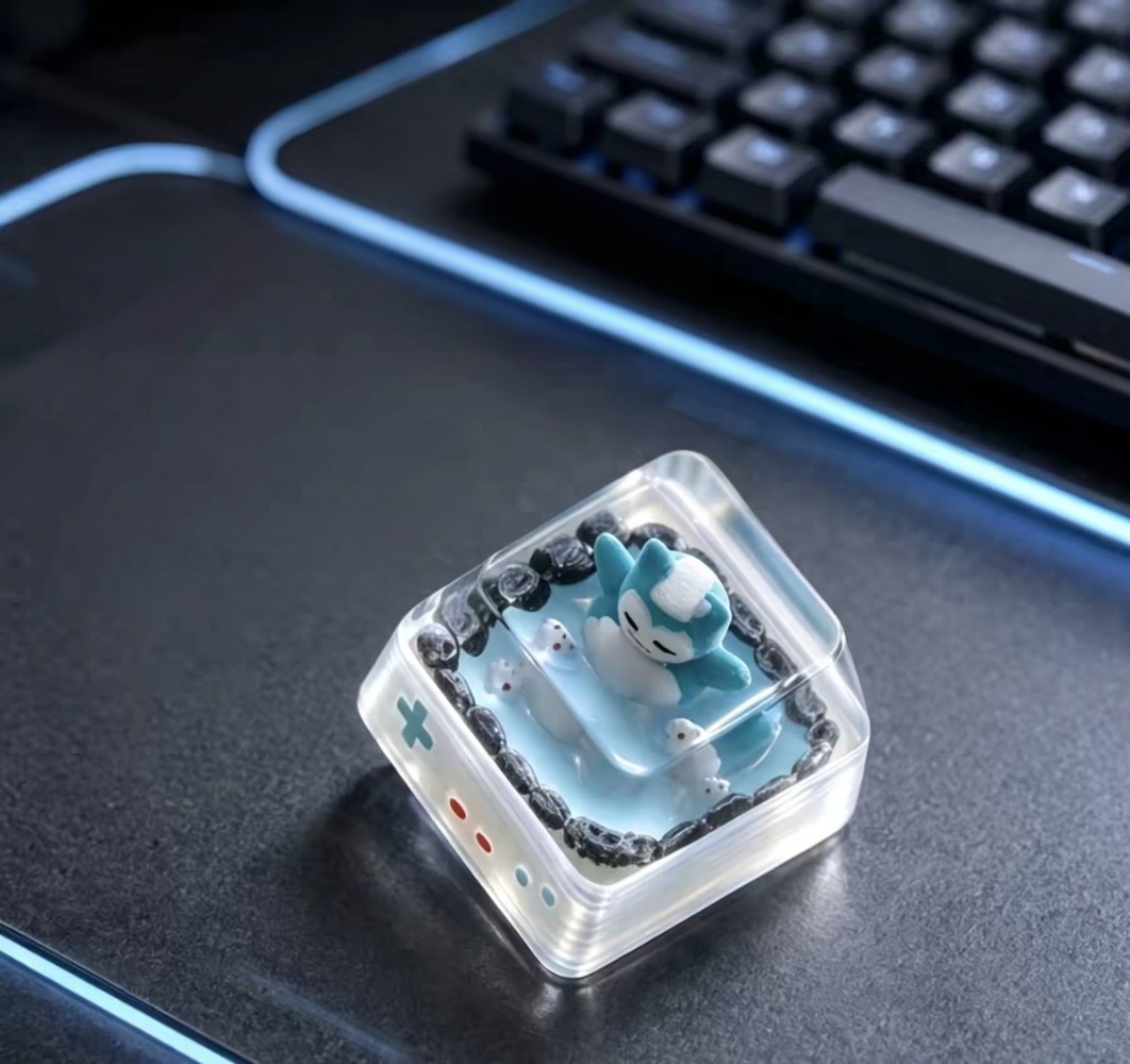Pokémon Snorlax Keycap Resin T - Gaming Keyboard Mechanical ulasan dan harga