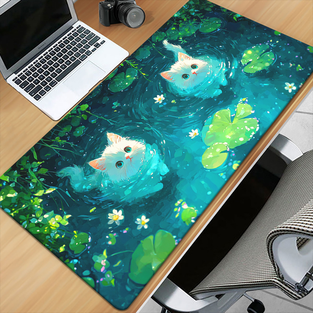 Brand Cute Cat Pond XXL Mousep - Gaming Keyboard Brand ulasan dan harga